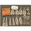 Image 1 : Lot of 10 Hopi Sterling Earrings