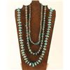 Image 1 : Lot of 3 Navajo Turquoise Necklaces