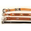 Image 2 : Lot of (4) Leather Belts