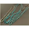 Image 2 : Lot of 3 Navajo Turquoise Necklaces