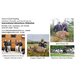 Scotland Spring Roe Buck Hunt on Prestigious and Exclusive Estates for Two Bucks with Airfare - Over