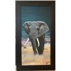 Image 1 : "Majestic Bull Elephant" by Clint Eagar - $1,200