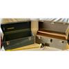 Image 1 : LOT 2 EMPTY METAL TOOL BOXES