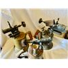 Image 2 : LOT OF 3 ANTIQUE BRASS BLOW TORCHES