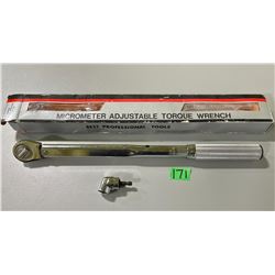 1/2" TORQUE WRENCH & ANGLE DRIVER ATTACHMENT