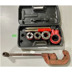 PIPE THREADER & VINTAGE PIPE CUTTER