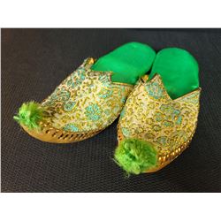 Green Turkish Slippers