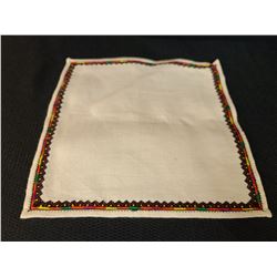 Ukraine Small Square Textile (Orange, Yellow, Green, and Purple)