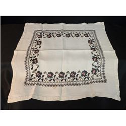 Ukraine (Sokal Region) Black Roses Basketcover - 1920s