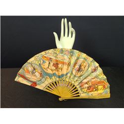 Vintage Spain Bull Fighting Fan