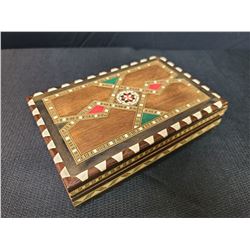 Granada, Spain Handmade Wooden Box