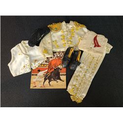 7 Piece Spain Matador Bull Fighter Doll Outfit