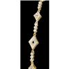 Image 1 : 10KY Gold Stunning .50ct. Diamond Bracelet