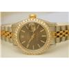 Image 1 : LADYS TWO-TONE ROLEX, DIAMOND BEZEL