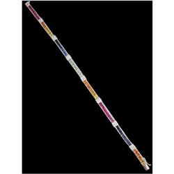 14KW Gold 8.50ct Rainbow Genuine Sapph/Diamond