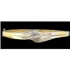 Image 1 : 14KYW Gold .51ct Diamond Bangle Bracelet