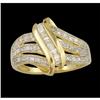 Image 1 : 10KW Gold Fabulous .40ct. Diamond Right Hand R