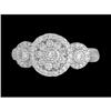 Image 1 : 14KW Gold VS Round Diamond Ring