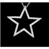 Image 1 : 14KW Gold Diamond Star Pendant