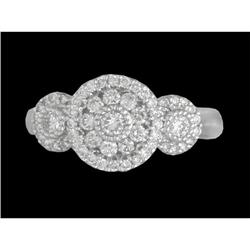 14KW Gold VS Round Diamond Ring