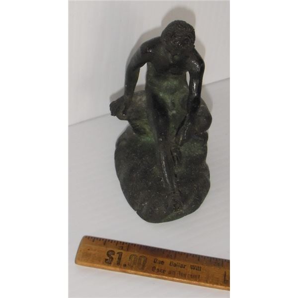 Antique bronze of youth - Bronze ancien d'un jeune