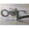 Image 2 : Marked E Garcia Silver Inlaid Bit- "7" Cheek- Low Port With Roller- Slobber Chains- Rein Chain Swive