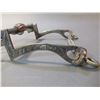 Image 3 : Marked E Garcia Silver Inlaid Bit- "7" Cheek- Low Port With Roller- Slobber Chains- Rein Chain Swive