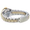 Image 6 : Rolex Ladies 2 Tone MOP Sapphire & Diamond, Emerald Datejust Wristwatch 26MM