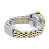 Image 9 : Rolex Ladies 2 Tone MOP Sapphire & Diamond, Emerald Datejust Wristwatch 26MM