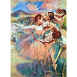 Edgar Degas - Dancers In The Landscape