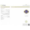 Image 8 : 12.45 ctw Sapphire and Diamond Ring - 14KT White Gold