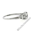 Image 8 : Art Deco Platinum 0.50 ctw Old European Diamond Engagement Ring