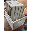 Image 2 : 3 Wooden crates