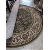 Image 2 : 5x3 round area rug