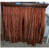 Image 2 : Vintage bookcase with curtains and  fabric