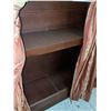 Image 4 : Vintage bookcase with curtains and  fabric