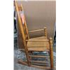 Image 2 : Vintage wooden rocking chair