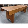 Image 1 : Antique pine Canadiana wood bench