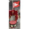 Image 1 : Carnival flagpole with base, penant