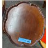 Image 2 : Pedal edge pedestal side table reproduction