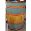 Image 1 : Wooden painted carnival barrel