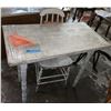 Image 1 : Vintage painted desk with painted chair