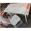Image 2 : Vintage painted desk with painted chair
