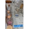 Image 1 : Approx 10 apothecary bottles