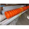 Image 1 : Cloth carpet underlay, rolls plastic and misc fabric rolls