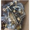 Image 1 : Boxes of door knobs,door locks hinges, doorbells, misc door hardware