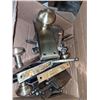 Image 8 : Boxes of door knobs,door locks hinges, doorbells, misc door hardware