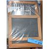 Image 2 : Approx 8 pieces of tambourine and chalkboards, anti carpet beaters