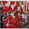 Image 2 : Rolling rack with pillows, pin cushions, curtains and misc