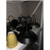 Image 2 : Shelf lot of lamps and wall sconces